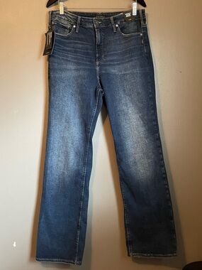 NWT Silver Jeans Sz 1X L33 Infinite Fit High Rise Bootcut Plus Size Ret $98!